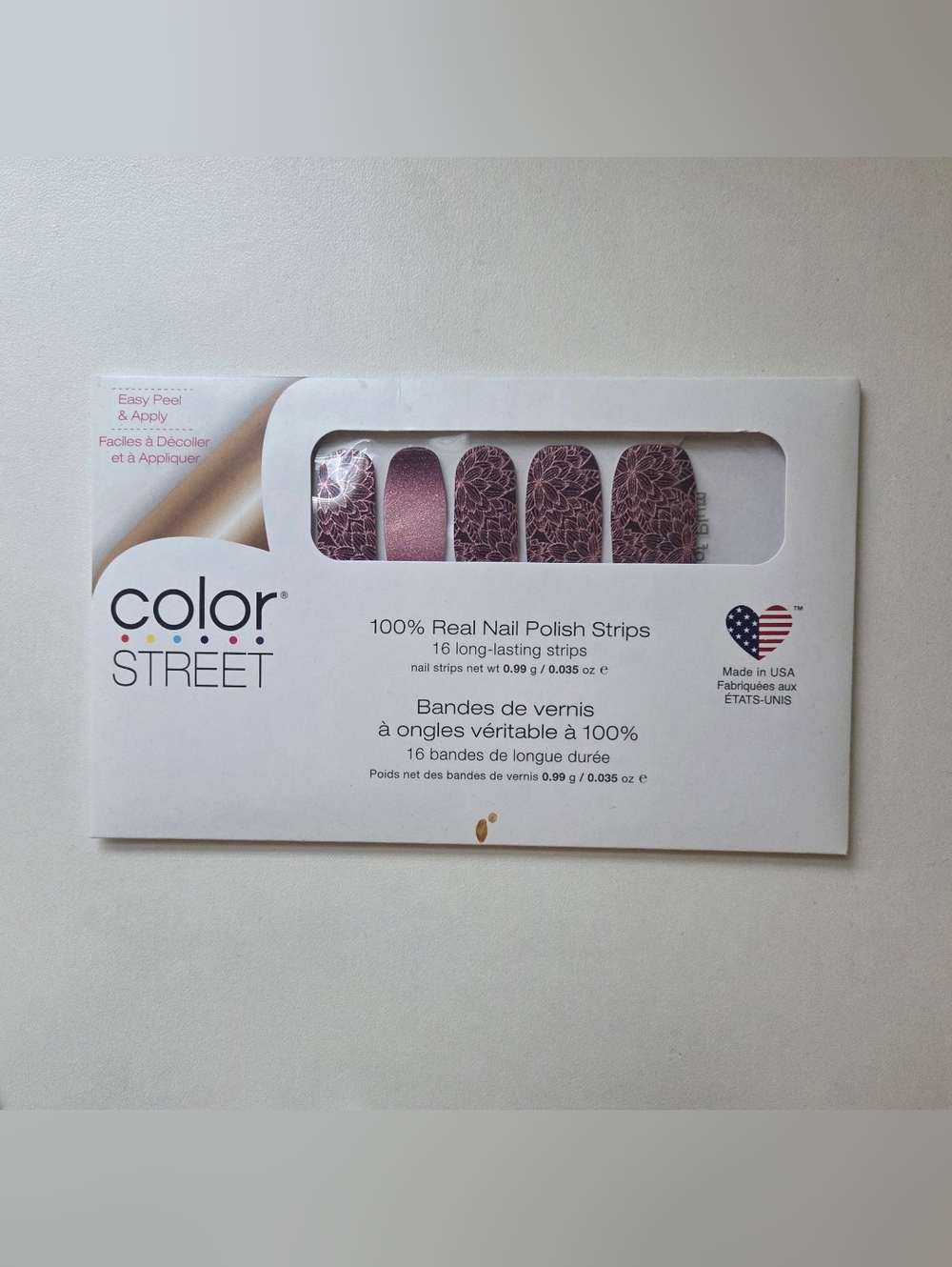 Color Street Rule of Plum Nail Polish Strips